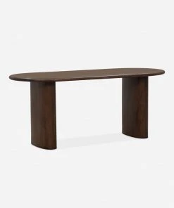 Lulu And Georgia Mattea Oval Dining Table Curved + Rounded