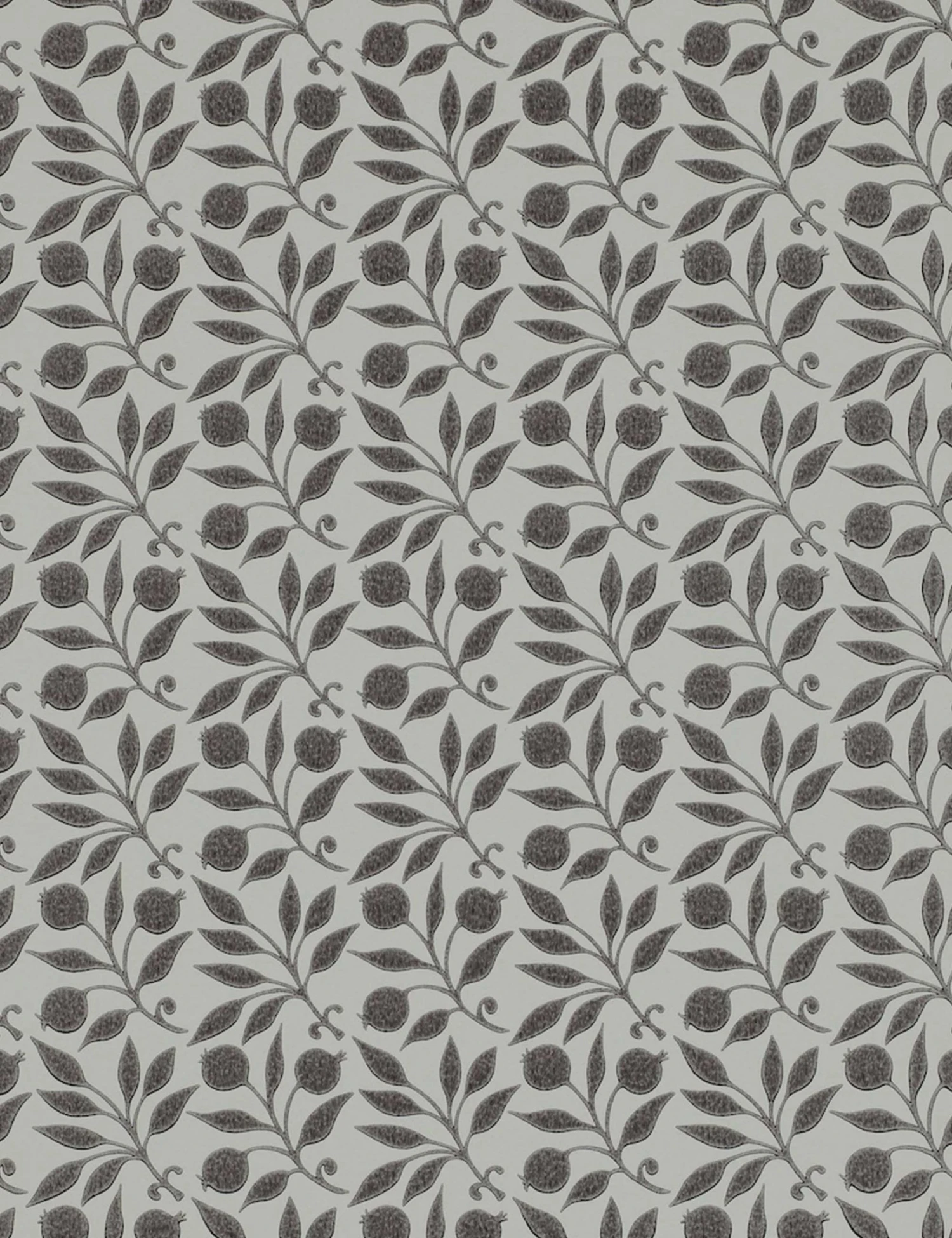 dm3w214706_1.jpg Lulu And Georgia Morris & Co. Rosehip Wallpaper, Black Swatch