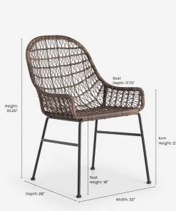 Lulu And Georgia Outdoor Collection Eliza Indoor / Outdoor Accent Chair 19 Lulu And Georgia Outdoor Collection Eliza Indoor / Outdoor Accent Chair