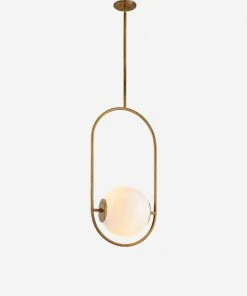 Lulu And Georgia Sculptural Evangeline Pendant Light, Large