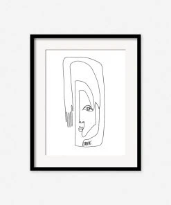 Lulu And Georgia Face + Hand' Print By Damienne Merlina Walls