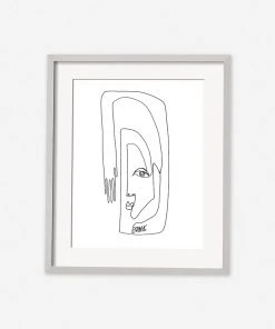 Lulu And Georgia Face + Hand' Print By Damienne Merlina Walls