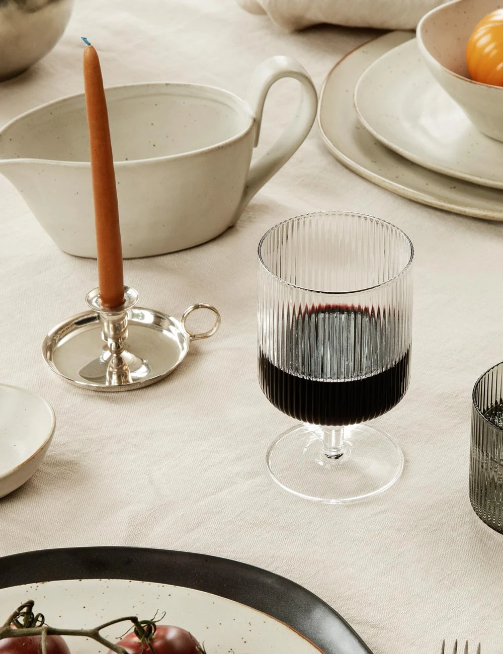 Lulu And Georgia Rian Ripple Wine Glass (Set Of 2) 4 Lulu And Georgia Rian Ripple Wine Glass (Set Of 2)
