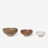 Lulu And Georgia Arcona Bowls (Set Of 3) New