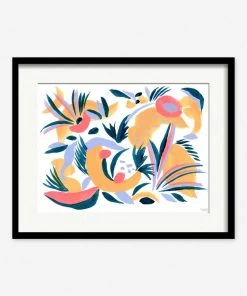 Lulu And Georgia 'Abstract Petals' Print By Fernanda Martinez Walls