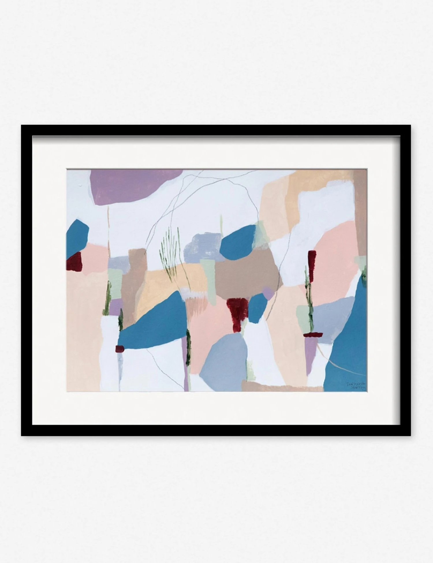 fernanda_-_morning_dew_black_a19e6220-51af-4c63-b892-ca3680a0e199.jpg Lulu And Georgia Walls 'Morning Dew' Print By Fernanda Martinez