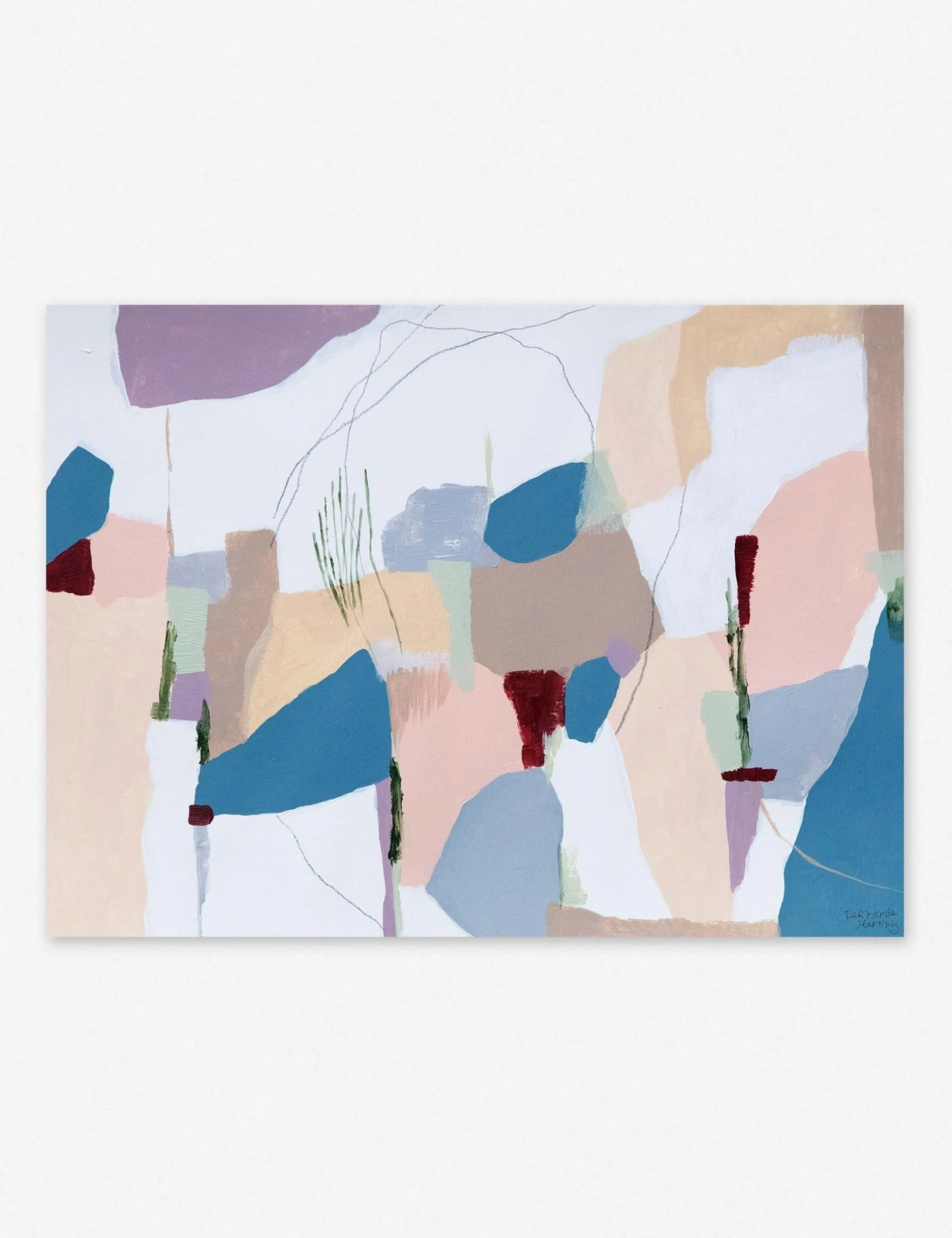 fernanda_-_morning_dew_unframed_f6d1487c-e24f-4dad-b03f-950ec5ae86ca.jpg Lulu And Georgia Walls 'Morning Dew' Print By Fernanda Martinez