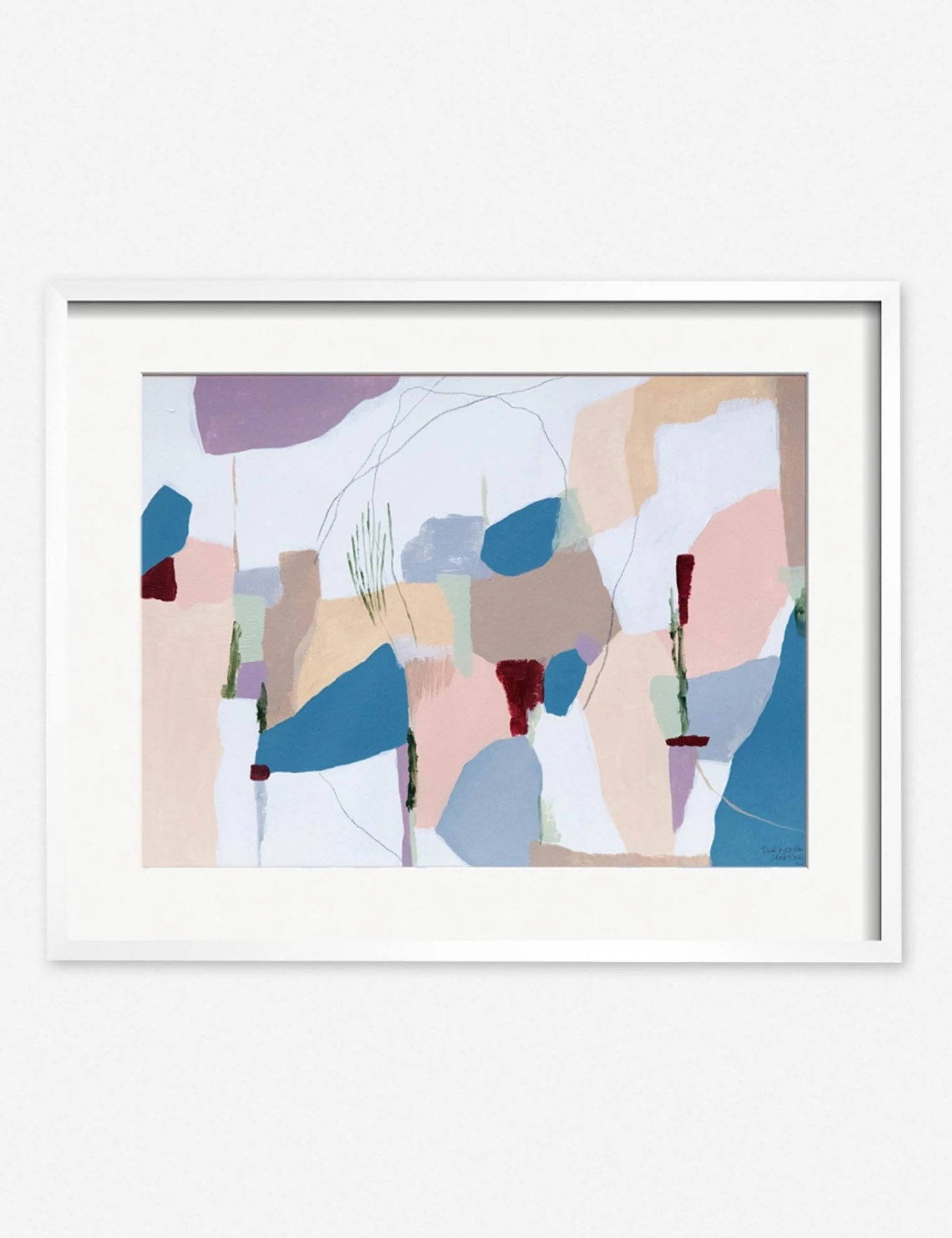 fernanda_-_morning_dew_white_37b3179d-1c62-4f61-85ee-739b2cb7f604.jpg Lulu And Georgia Walls 'Morning Dew' Print By Fernanda Martinez