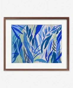 Lulu And Georgia Walls 'Blue Plants' Print By Fernanda Martinez 6 Lulu And Georgia Walls 'Blue Plants' Print By Fernanda Martinez