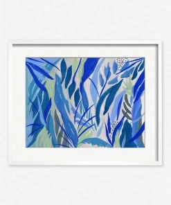 Lulu And Georgia Walls 'Blue Plants' Print By Fernanda Martinez 7 Lulu And Georgia Walls 'Blue Plants' Print By Fernanda Martinez