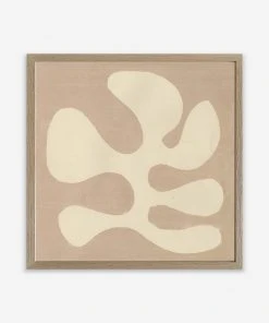 Lulu And Georgia Earth Tones Flowing Shapes 1' Wall Art