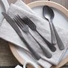 Lulu And Georgia Woodstock 5-Piece Flatware Set, Stainless Steel By Farmhouse Pottery 2 Lulu And Georgia Woodstock 5-Piece Flatware Set, Stainless Steel By Farmhouse Pottery