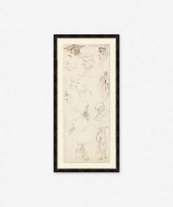Lulu And Georgia Walls 'Freise Study' Print (Set Of 2)