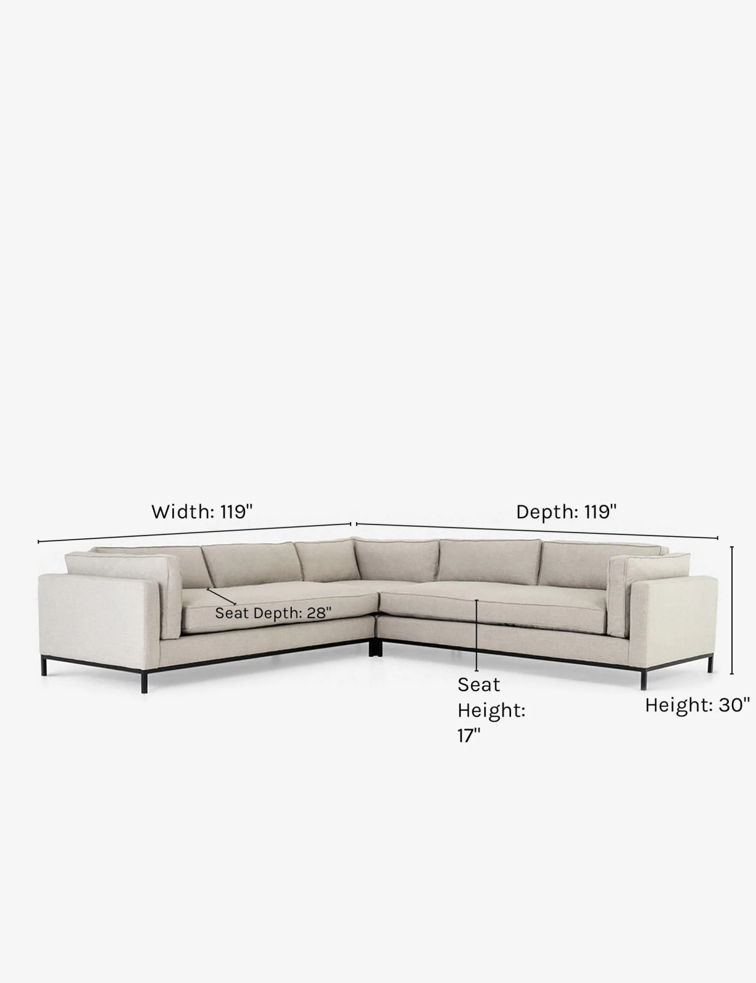 Lulu And Georgia Furniture Fritzie Corner Sectional Sofa 18 Lulu And Georgia Furniture Fritzie Corner Sectional Sofa