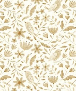 Lulu And Georgia Rylee + Cru Garden Birds Wallpaper