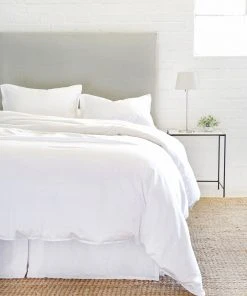 Lulu And Georgia Bed + Bath Pom Pom At Home Parker Sateen Duvet Set