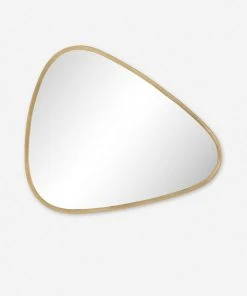 Lulu And Georgia Sculptural Lynn Triangle Mirror