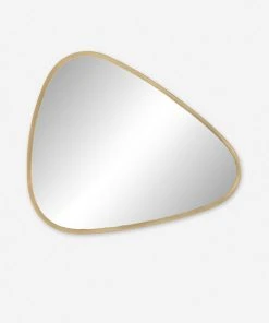 Lulu And Georgia Sculptural Lynn Triangle Mirror