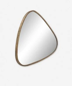 Lulu And Georgia Sculptural Lynn Triangle Mirror