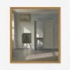 Lulu And Georgia 'Interior With An Easel' Wall Art By Vilhelm Hammershøi, Original Work Held By The J. Paul Getty Museum