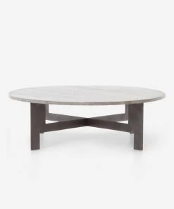 Lulu And Georgia Andra Round Coffee Table Curved + Rounded