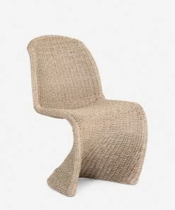 Lulu And Georgia Sculptural Manila Indoor / Outdoor Dining Chair