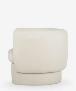 Lulu And Georgia Zaha Accent Chair Curved + Rounded