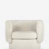 Lulu And Georgia Zaha Accent Chair Curved + Rounded