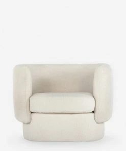 Lulu And Georgia Zaha Accent Chair Curved + Rounded