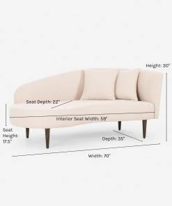 Lulu And Georgia Jody Sectional Sofa Curved + Rounded
