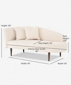Lulu And Georgia Jody Sectional Sofa Curved + Rounded