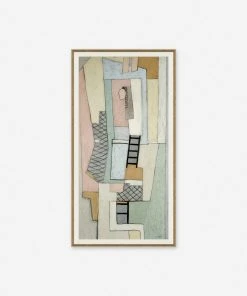 Lulu And Georgia 'Marsdens Ladder' Print Muted Pastels