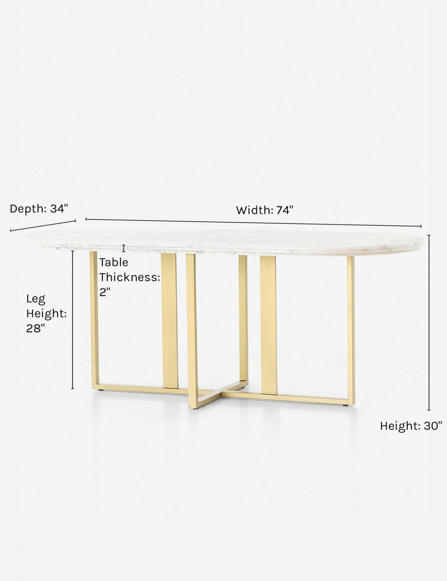 Lulu And Georgia Furniture Kara Oval Dining Table 12 Lulu And Georgia Furniture Kara Oval Dining Table