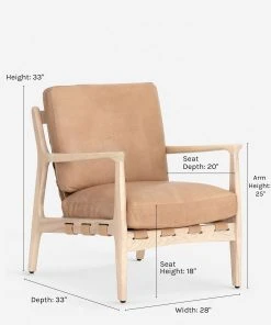 Lulu And Georgia Furniture Kenneth Leather Chair