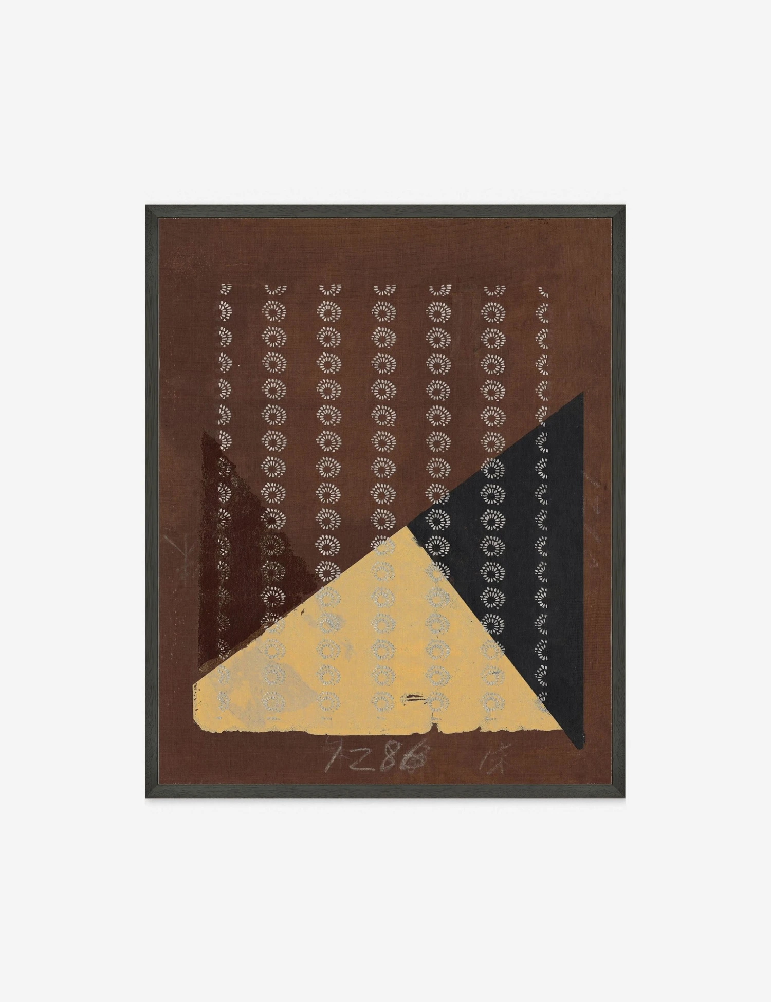 Lulu And Georgia 'Kimono Stencil 1 Cream' Wall Art By ZBC House 3 Lulu And Georgia 'Kimono Stencil 1 Cream' Wall Art By ZBC House