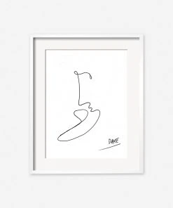 Lulu And Georgia 'Kiss' Print By Damienne Merlina Walls