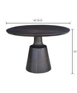 Lulu And Georgia Belize Round Dining Table Curved + Rounded