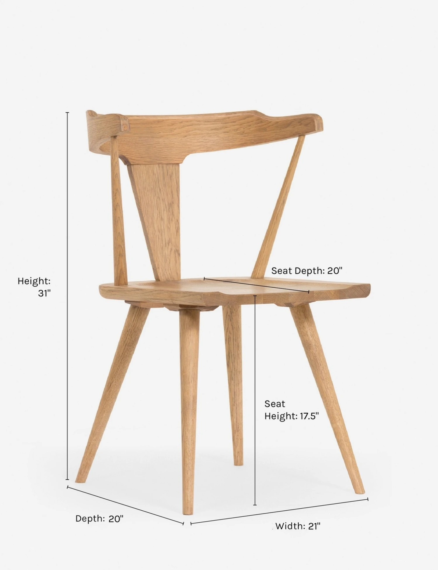 Lulu And Georgia Furniture Lawnie Dining Chair 29 Lulu And Georgia Furniture Lawnie Dining Chair