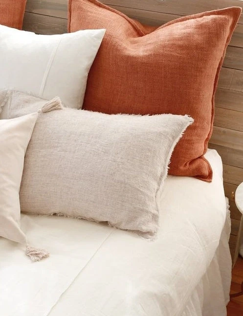 Lulu And Georgia Pom Pom At Home Logan Sham Solid Pillows 8 Lulu And Georgia Pom Pom At Home Logan Sham Solid Pillows