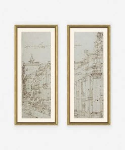 Lulu And Georgia Walls 'Da Vinci Drawing' Prints (Set Of 2) 7 Lulu And Georgia Walls 'Da Vinci Drawing' Prints (Set Of 2)