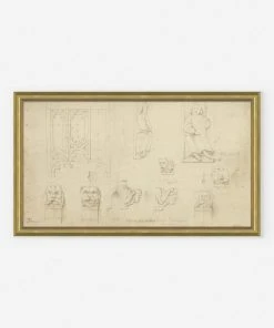 Lulu And Georgia 'Column Details' Print Walls