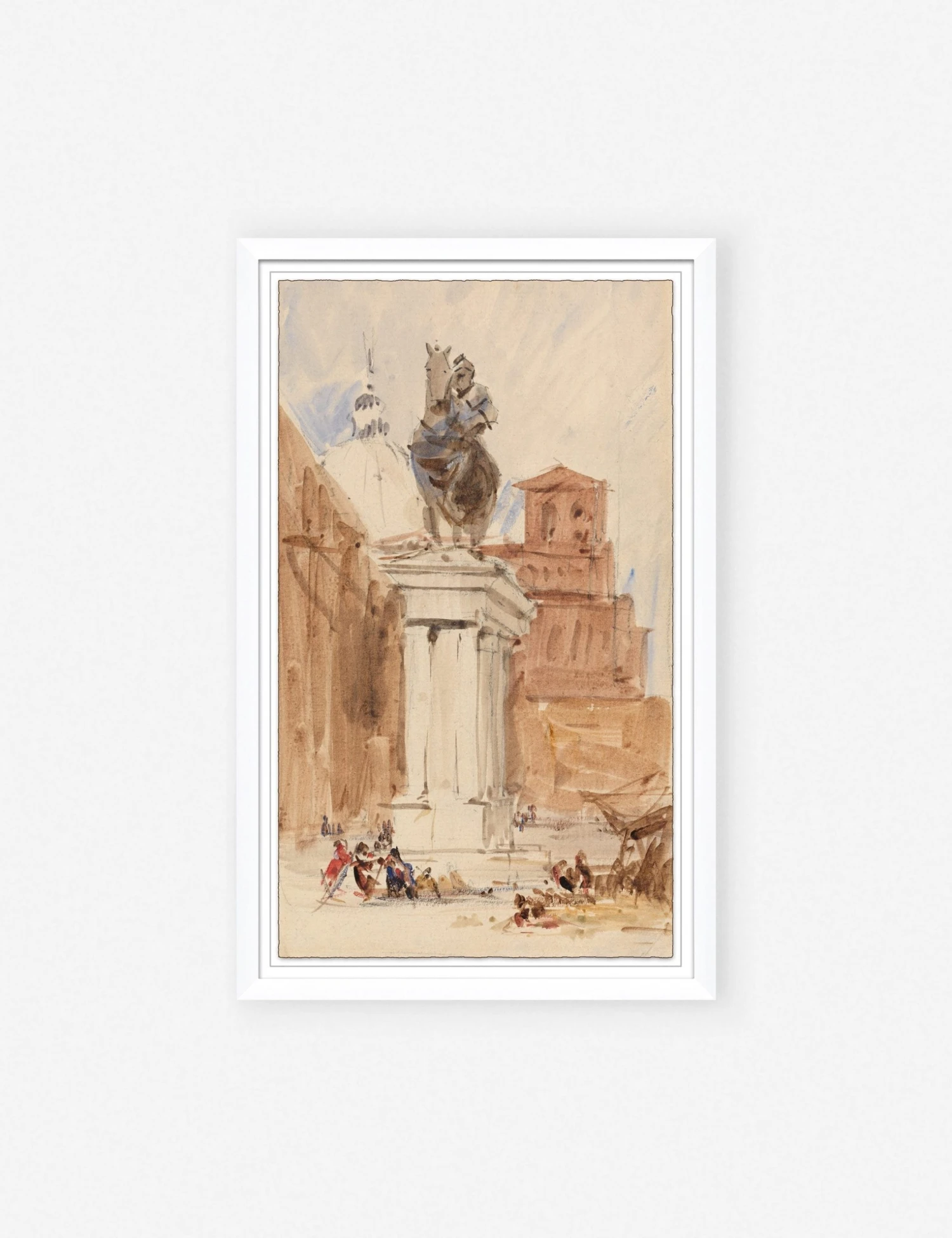 Lulu And Georgia Earth Tones Venice' Print 3 Lulu And Georgia Earth Tones Venice' Print