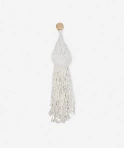 Lulu And Georgia Bouclé + Textural Fabric Candice Luter Lyric Wall Hanging