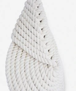 Lulu And Georgia Bouclé + Textural Fabric Candice Luter Lyric Wall Hanging