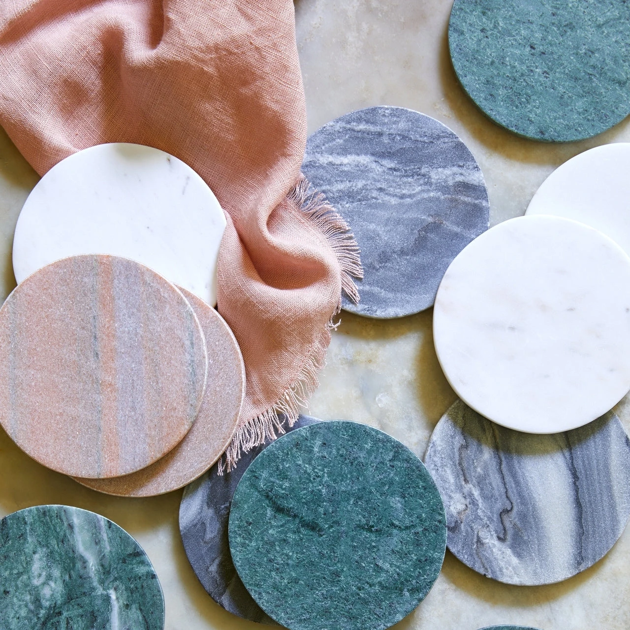 marble_mod_coasters_1__41401.1506441268.1280.1280_2.jpg Lulu And Georgia Malene Barnett Kindred Collection Modernist Coaster (Set Of 4)