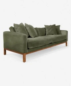 Lulu And Georgia Mossy Greens Maxwell Sofa
