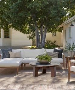 Lulu And Georgia Outdoor Collection Canta Indoor / Outdoor Round Coffee Table