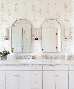 Lulu And Georgia Minimalist Nude Wallpaper Walls