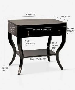 Lulu And Georgia Moira Nightstand Furniture