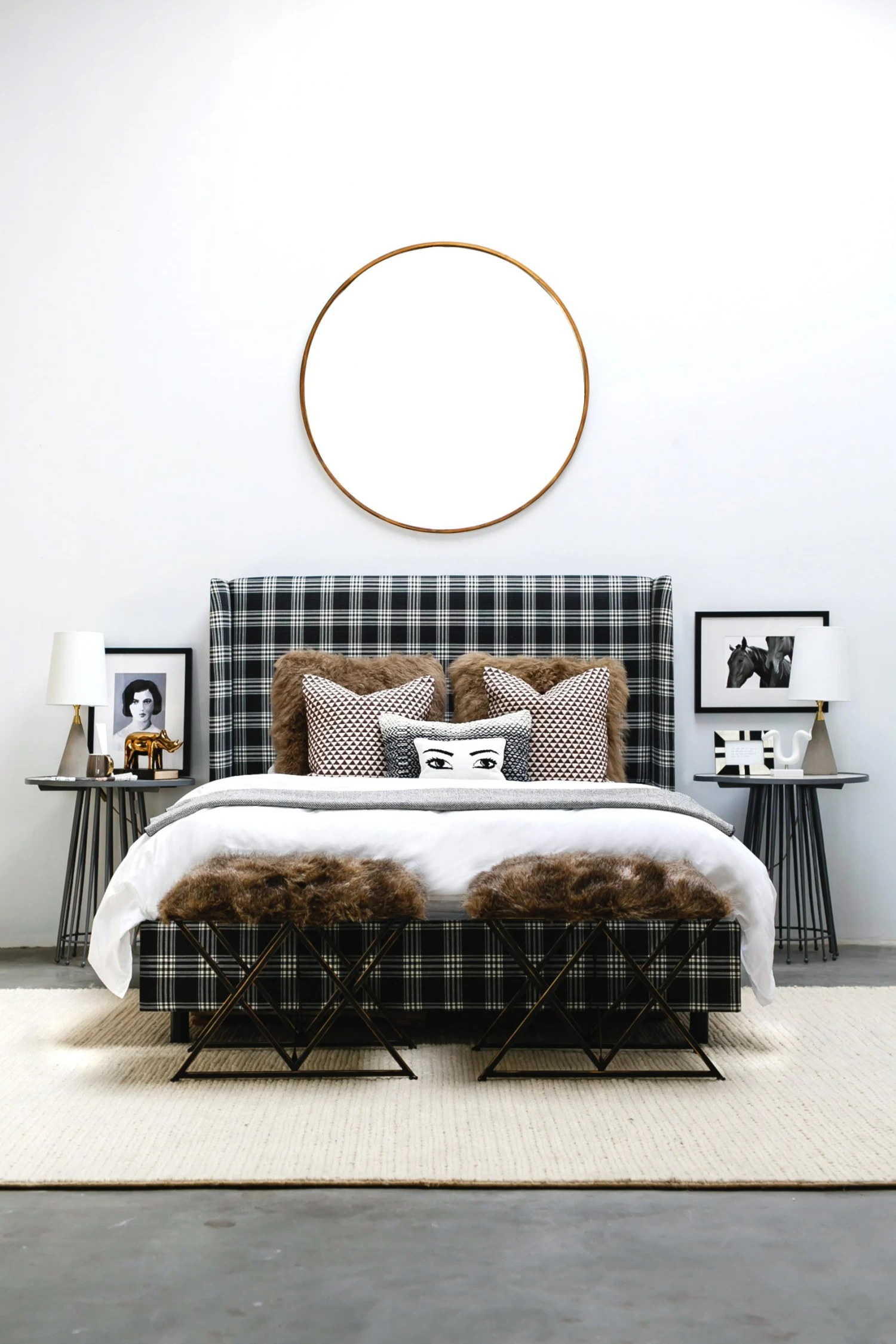 Lulu And Georgia Curved + Rounded Mercedes Round Mirror 4 Lulu And Georgia Curved + Rounded Mercedes Round Mirror